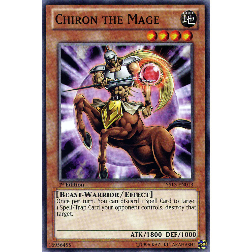 Chiron the Mage YS12-EN013 Yu-Gi-Oh! Card from the XYZ Symphony Set