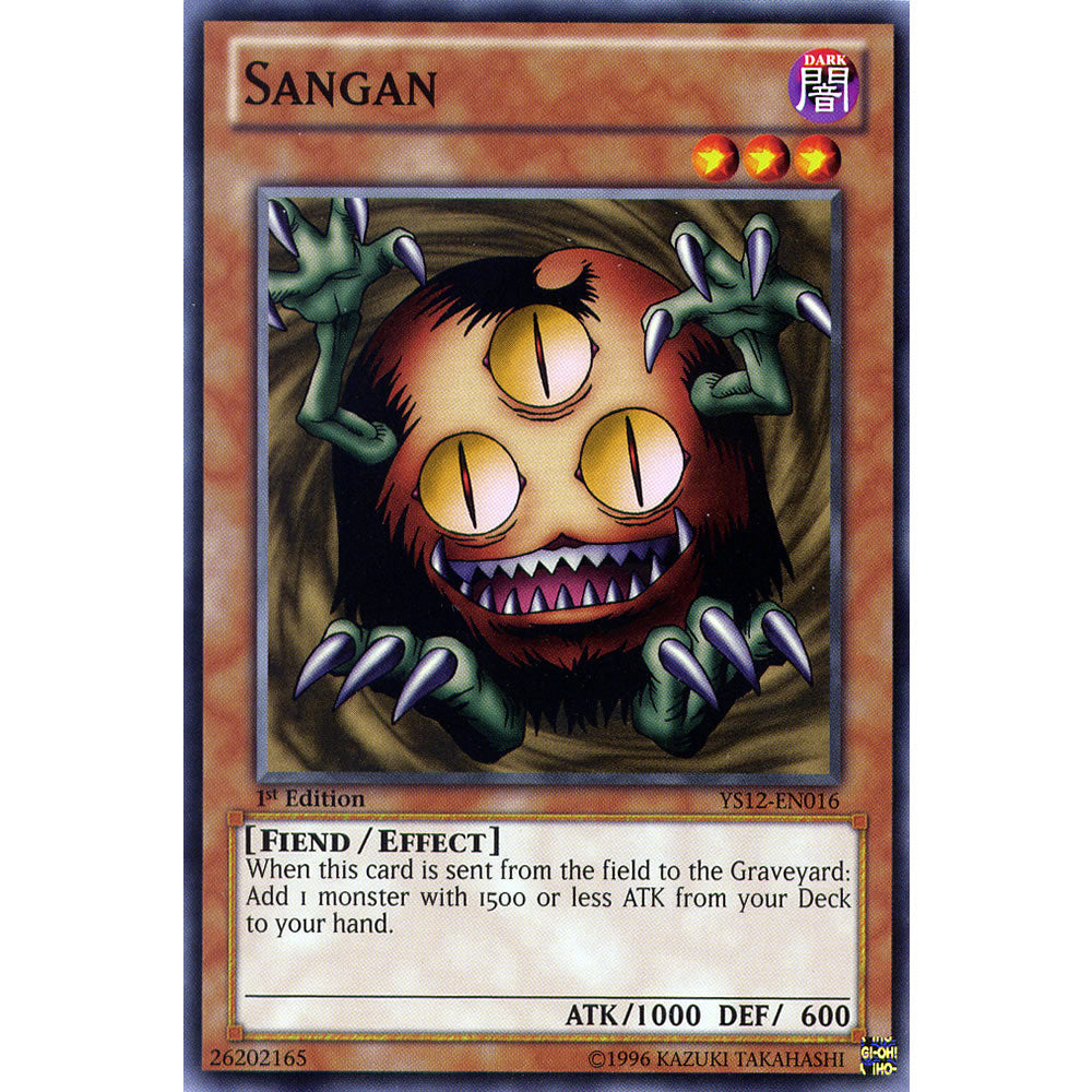 Sangan YS12-EN016 Yu-Gi-Oh! Card from the XYZ Symphony Set