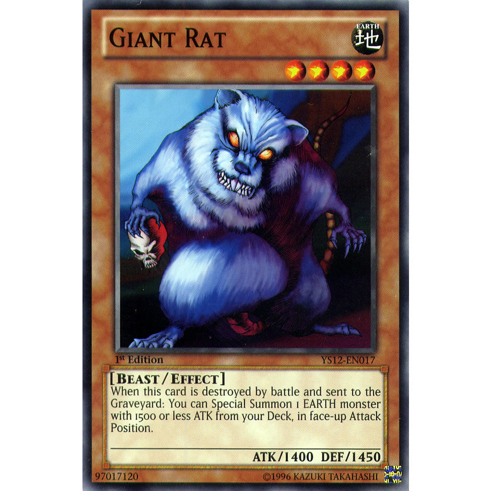 Giant Rat YS12-EN017 Yu-Gi-Oh! Card from the XYZ Symphony Set