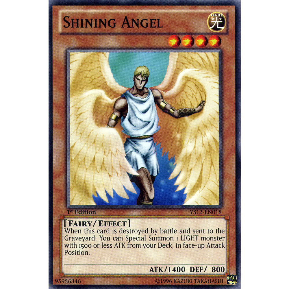 Shining Angel YS12-EN018 Yu-Gi-Oh! Card from the XYZ Symphony Set