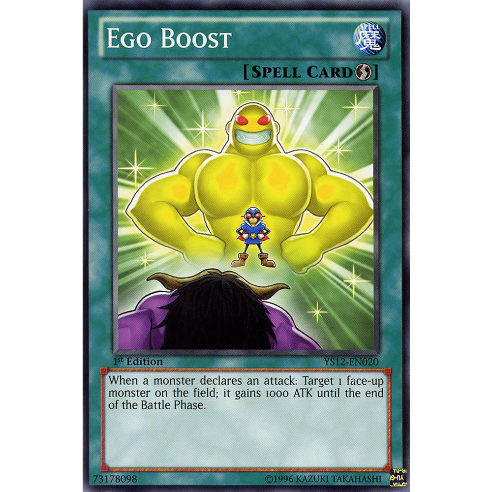 Ego Boost YS12-EN020 Yu-Gi-Oh! Card from the XYZ Symphony Set