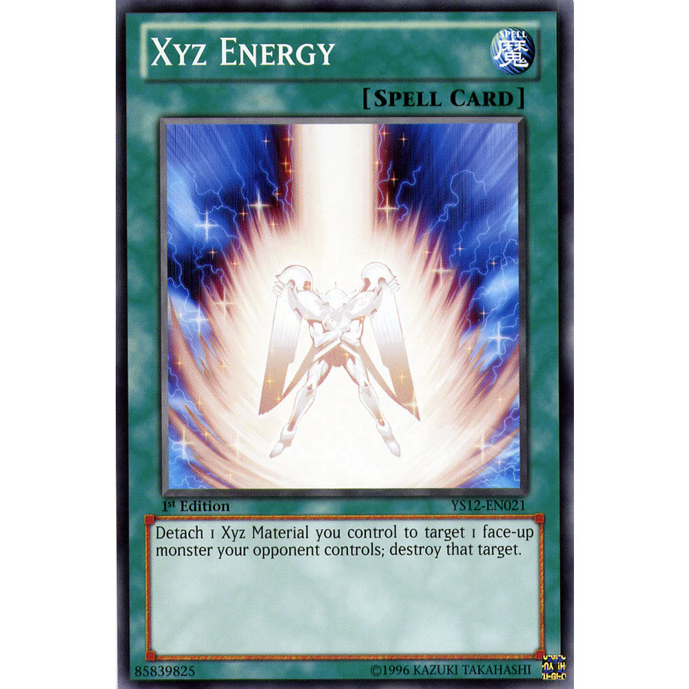 Xyz Energy YS12-EN021 Yu-Gi-Oh! Card from the XYZ Symphony Set
