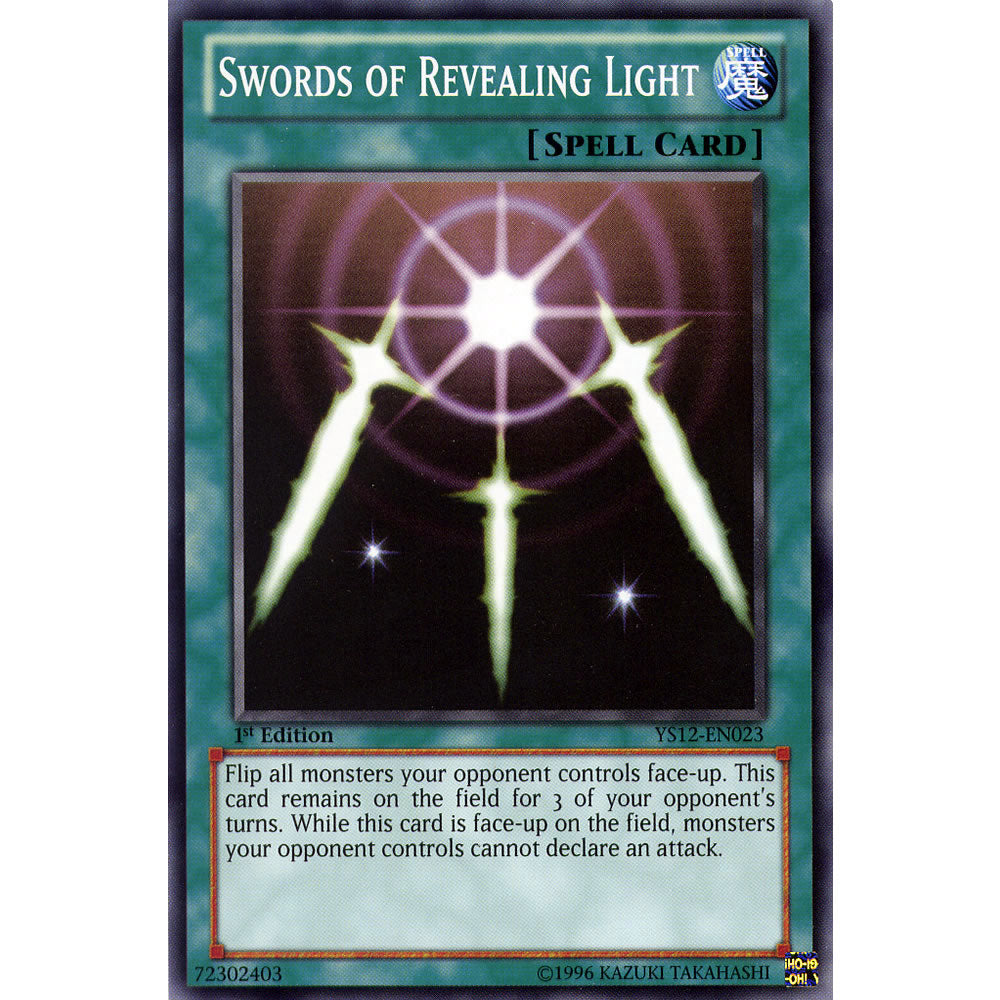 Swords of Revealing Light YS12-EN023 Yu-Gi-Oh! Card from the XYZ Symphony Set