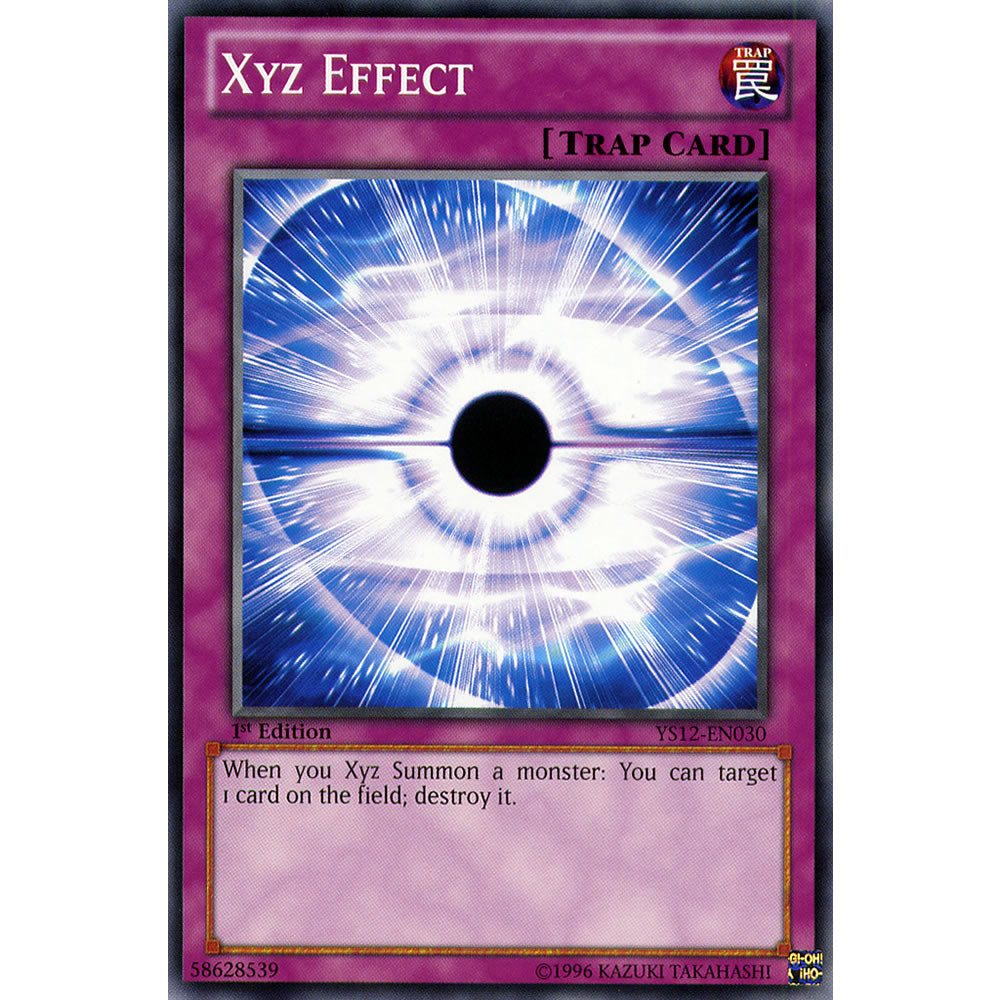 Xyz Effect YS12-EN030 Yu-Gi-Oh! Card from the XYZ Symphony Set