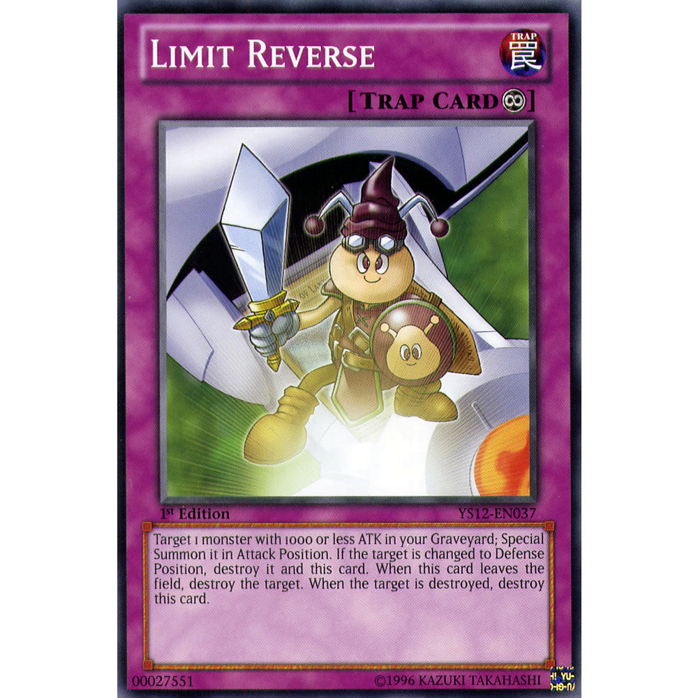 Limit Reverse YS12-EN037 Yu-Gi-Oh! Card from the XYZ Symphony Set