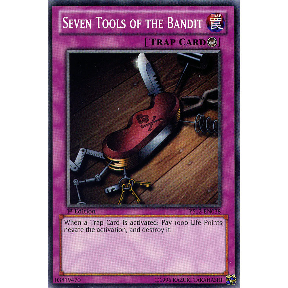 Seven Tools of the Bandit YS12-EN038 Yu-Gi-Oh! Card from the XYZ Symphony Set