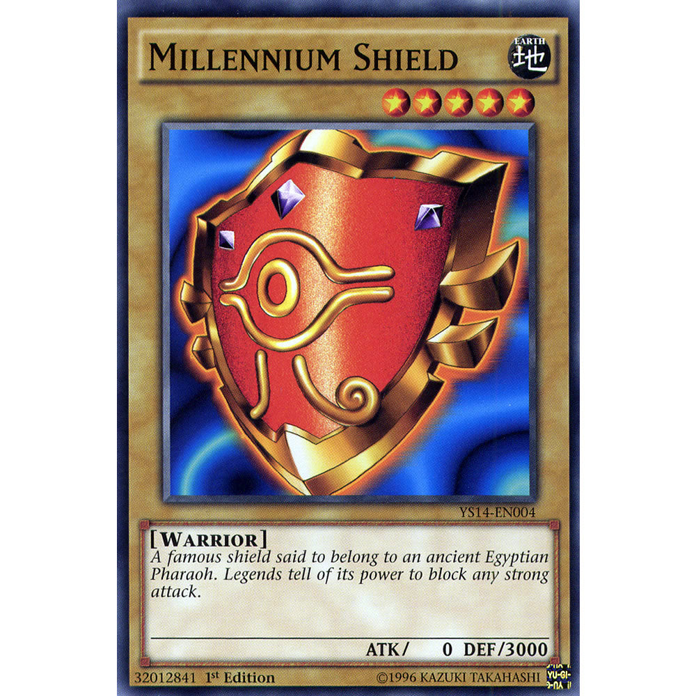 Millennium Shield YS14-EN004 Yu-Gi-Oh! Card from the Space-Time Showdown Set