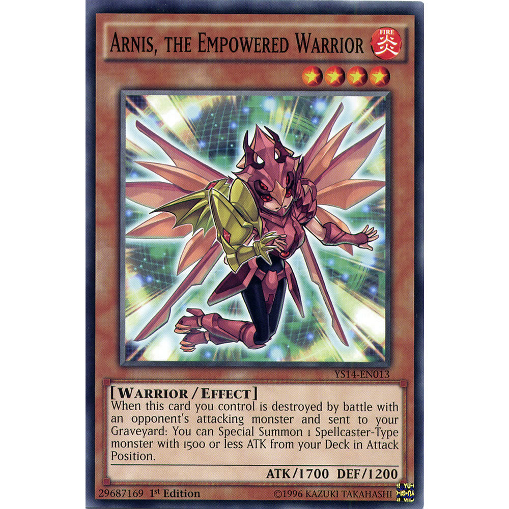 Arnis, the Empowered Warrior YS14-EN013 Yu-Gi-Oh! Card from the Space-Time Showdown Set