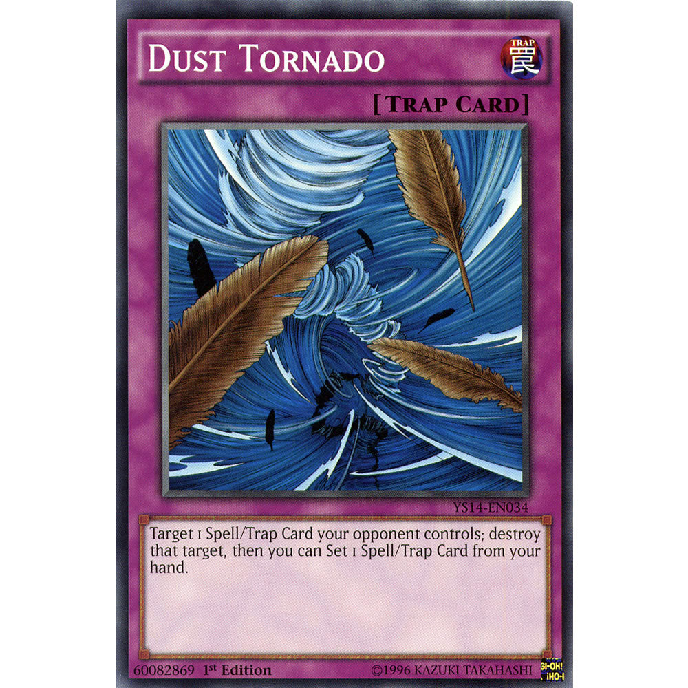 Dust Tornado YS14-EN034 Yu-Gi-Oh! Card from the Space-Time Showdown Set