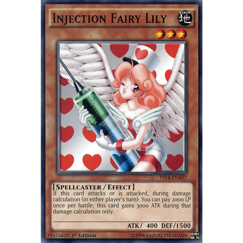 Injection Fairy Lily YS14-ENA07 Yu-Gi-Oh! Card from the Space-Time Showdown Set