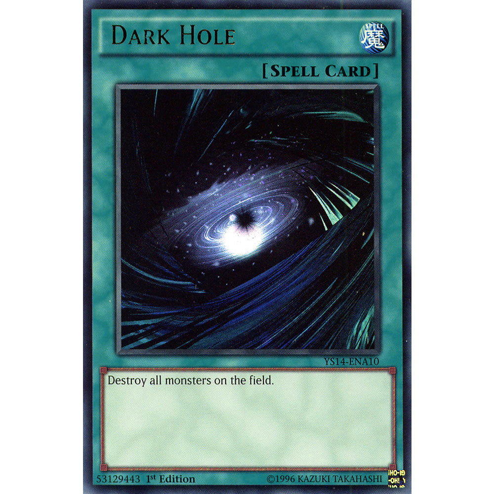 Dark Hole YS14-ENA10 Yu-Gi-Oh! Card from the Space-Time Showdown Set