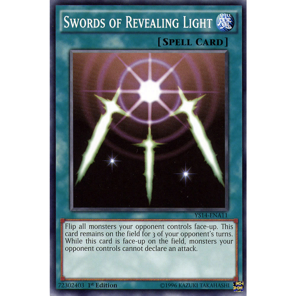Swords of Revealing Light YS14-ENA11 Yu-Gi-Oh! Card from the Space-Time Showdown Set