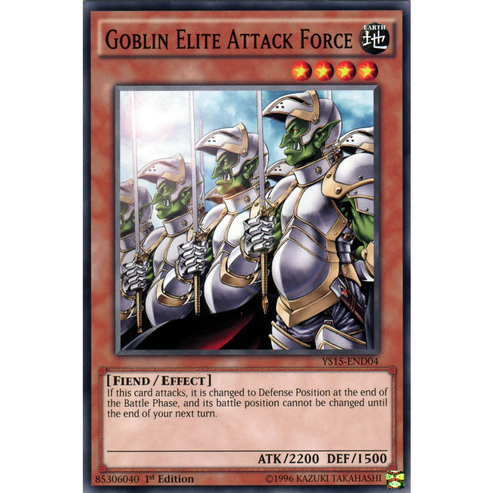 Goblin Elite Attack Force YS15-END04 Yu-Gi-Oh! Card from the Yuya & Declan Set