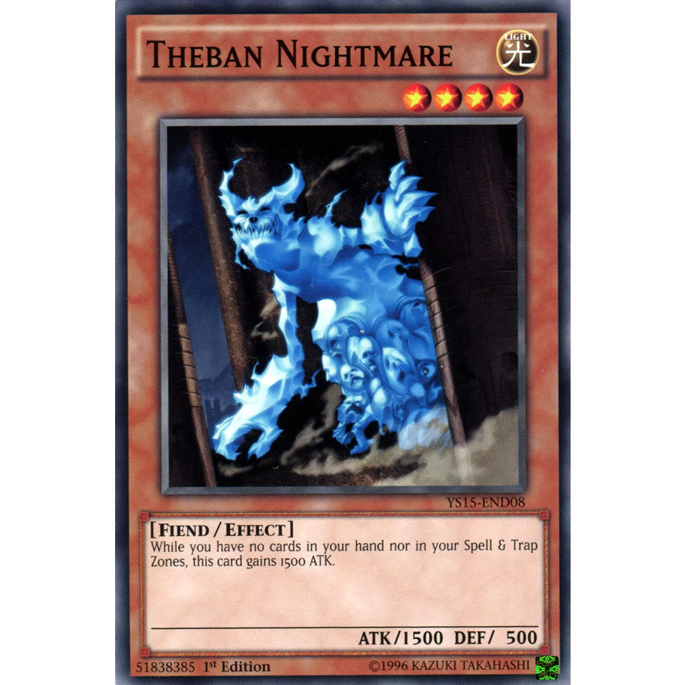 Theban Nightmare YS15-END08 Yu-Gi-Oh! Card from the Yuya & Declan Set