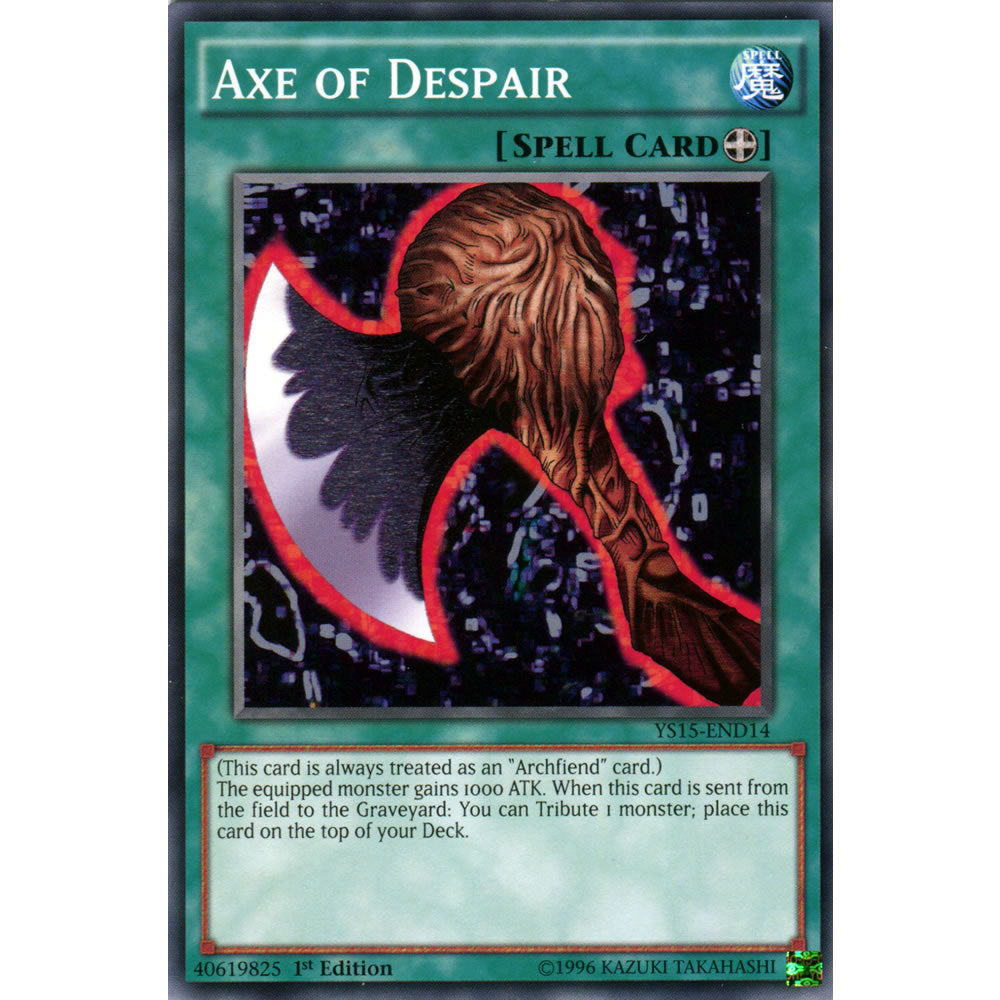 Axe of Despair YS15-END14 Yu-Gi-Oh! Card from the Yuya & Declan Set
