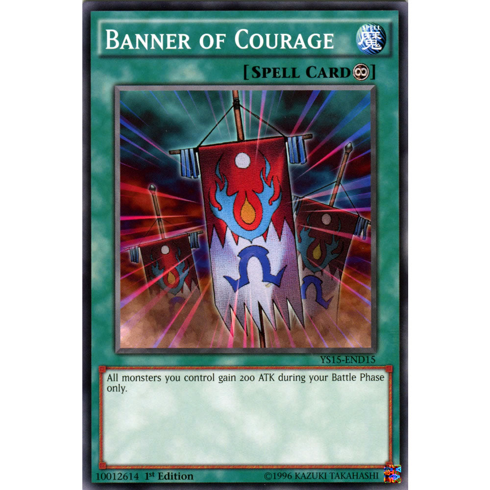 Banner of Courage YS15-END15 Yu-Gi-Oh! Card from the Yuya & Declan Set