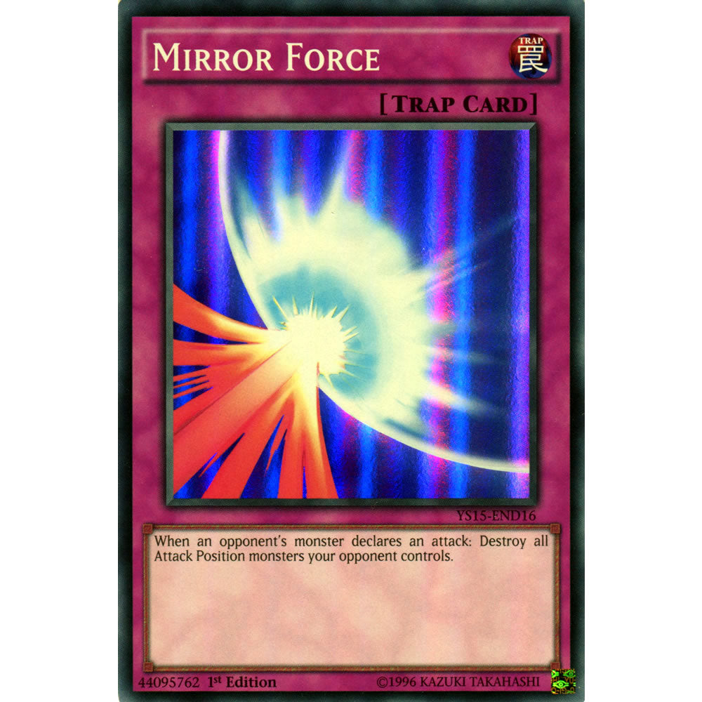 Mirror Force YS15-END16 Yu-Gi-Oh! Card from the Yuya & Declan Set