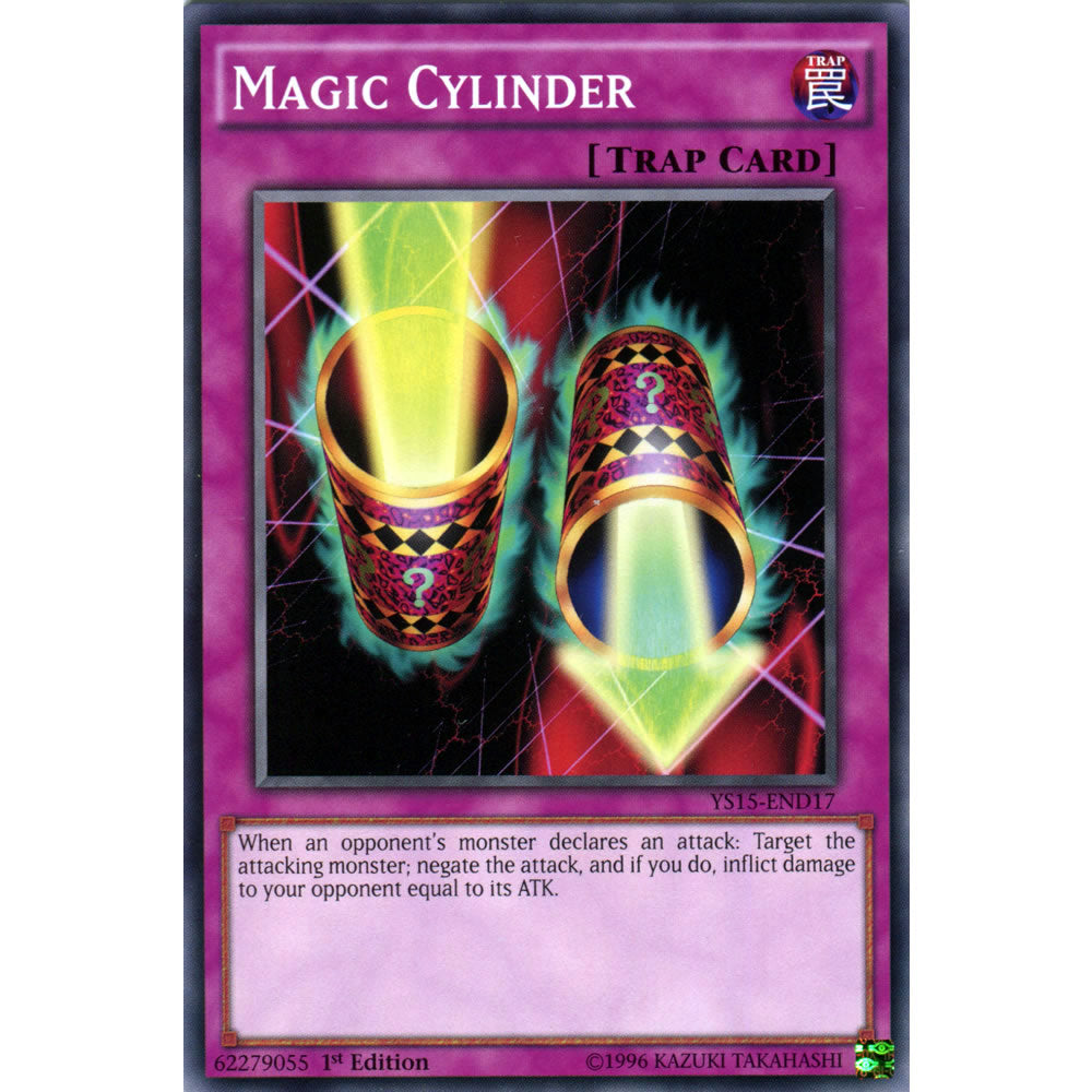 Magic Cylinder YS15-END17 Yu-Gi-Oh! Card from the Yuya & Declan Set