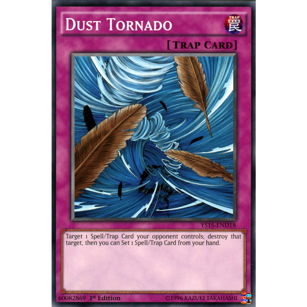 Dust Tornado YS15-END18 Yu-Gi-Oh! Card from the Yuya & Declan Set