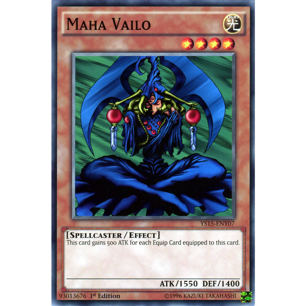 Maha Vailo YS15-ENY07 Yu-Gi-Oh! Card from the Yuya & Declan Set