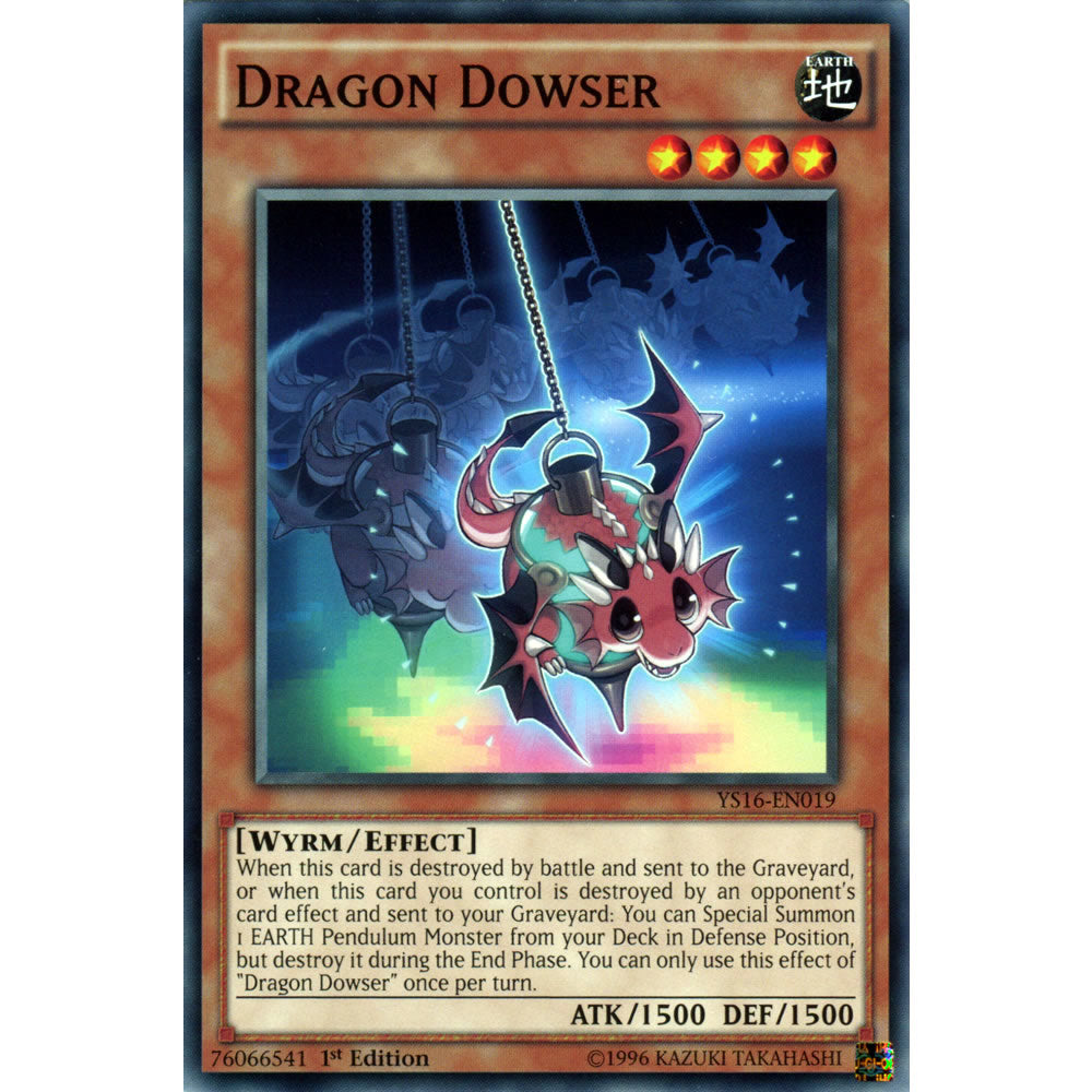 Dragon Dowser YS16-EN019 Yu-Gi-Oh! Card from the Yuya Set