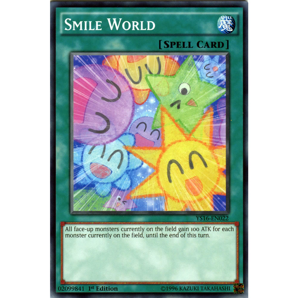 Smile World YS16-EN022 Yu-Gi-Oh! Card from the Yuya Set