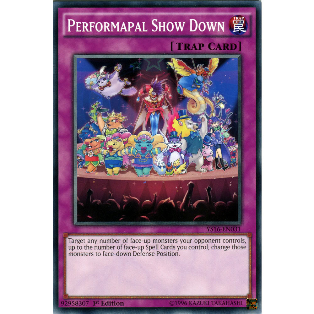 Performapal Show Down YS16-EN031 Yu-Gi-Oh! Card from the Yuya Set