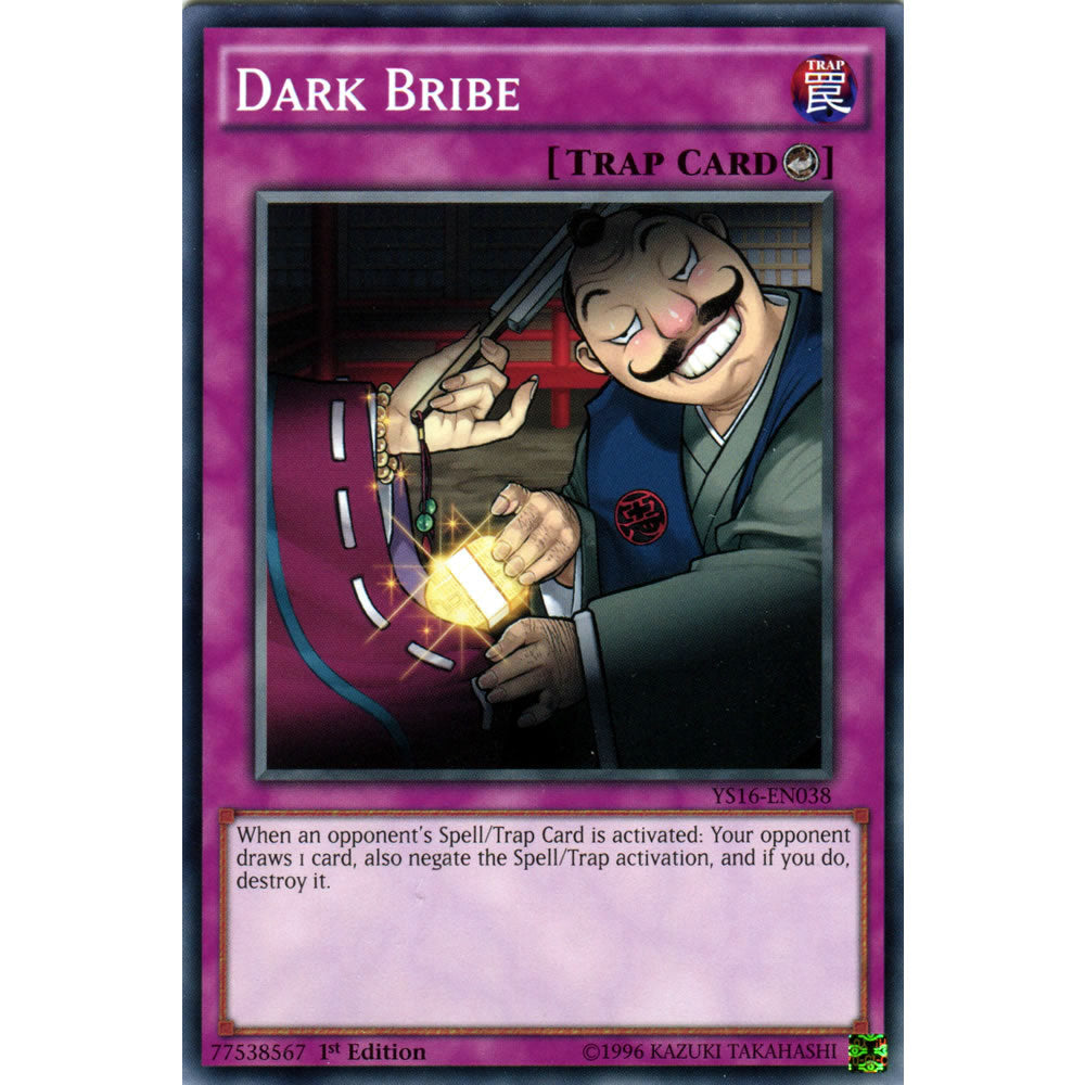 Dark Bribe YS16-EN038 Yu-Gi-Oh! Card from the Yuya Set