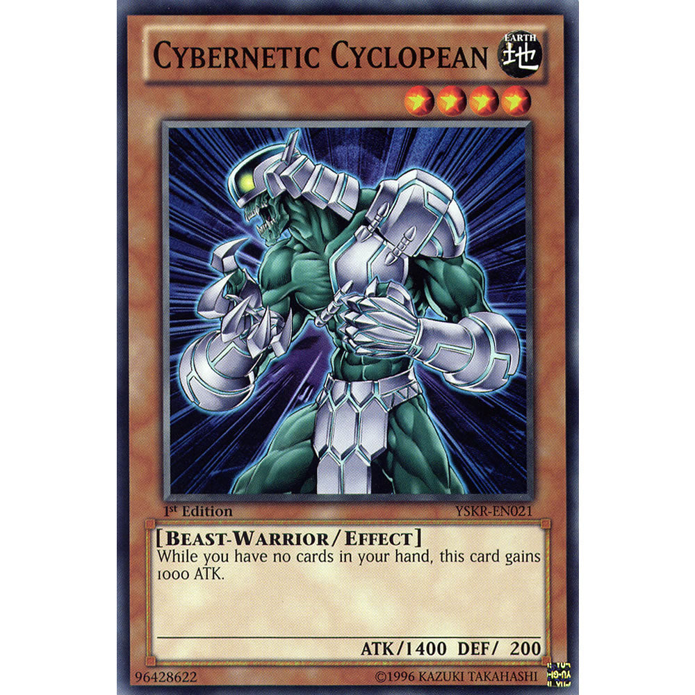 Cybernetic Cyclopean YSKR-EN021 Yu-Gi-Oh! Card from the Kaiba Reloaded Set