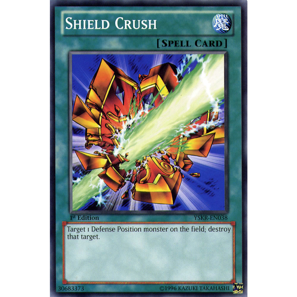Shield Crush YSKR-EN038 Yu-Gi-Oh! Card from the Kaiba Reloaded Set