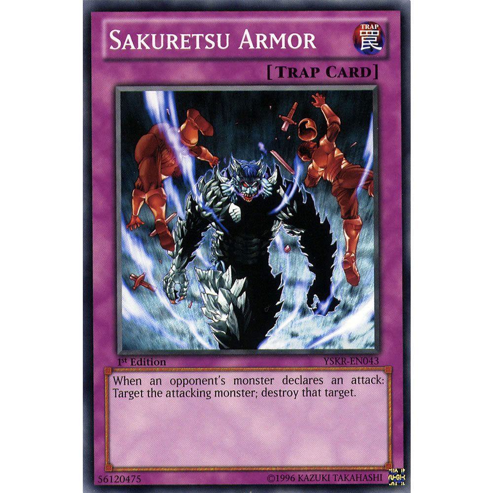 Sakuretsu Armor YSKR-EN043 Yu-Gi-Oh! Card from the Kaiba Reloaded Set