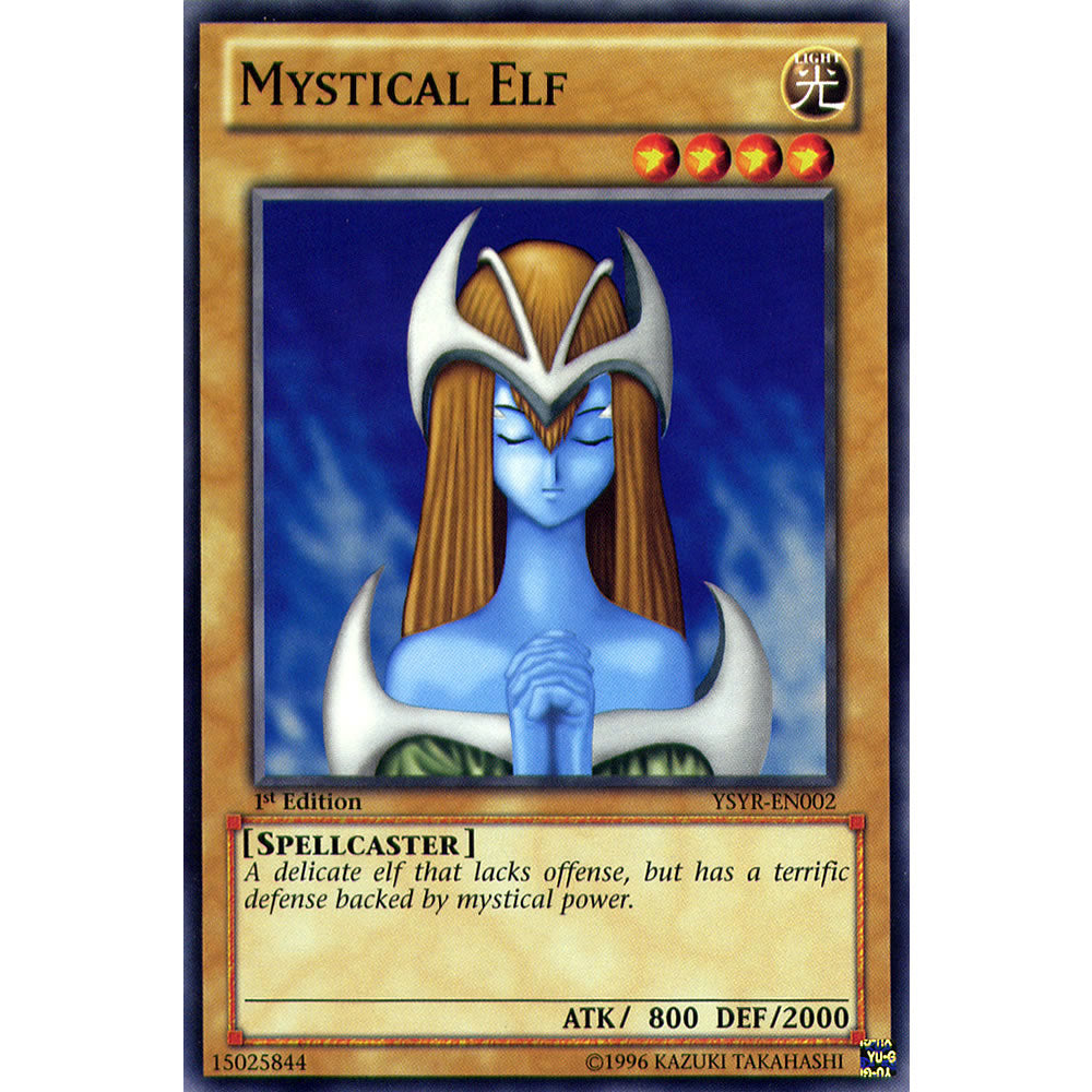 Mystical Elf YSYR-EN002 Yu-Gi-Oh! Card from the Yugi Reloaded Set