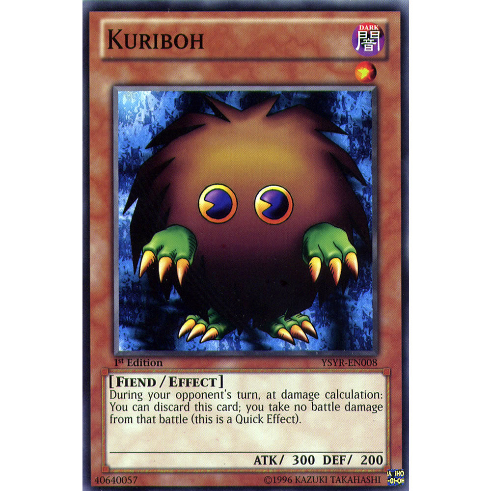 Kuriboh YSYR-EN008 Yu-Gi-Oh! Card from the Yugi Reloaded Set