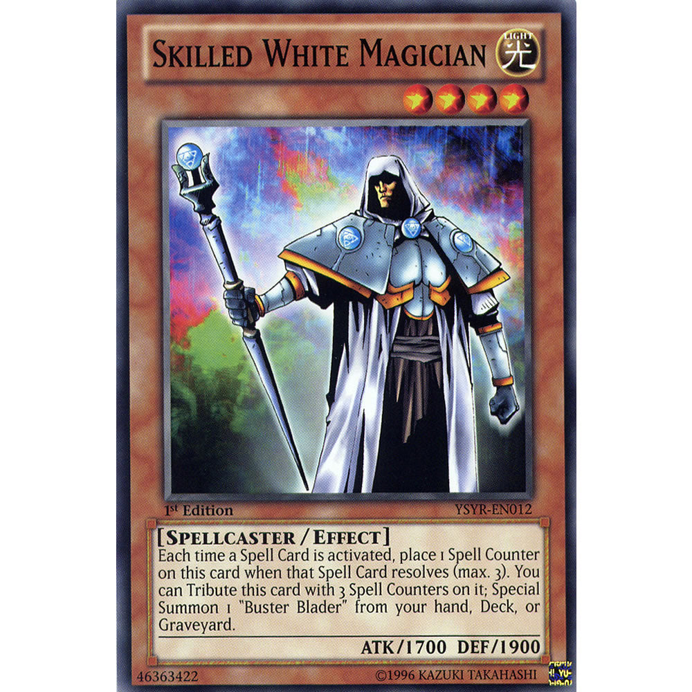 Skilled White Magician YSYR-EN012 Yu-Gi-Oh! Card from the Yugi Reloaded Set