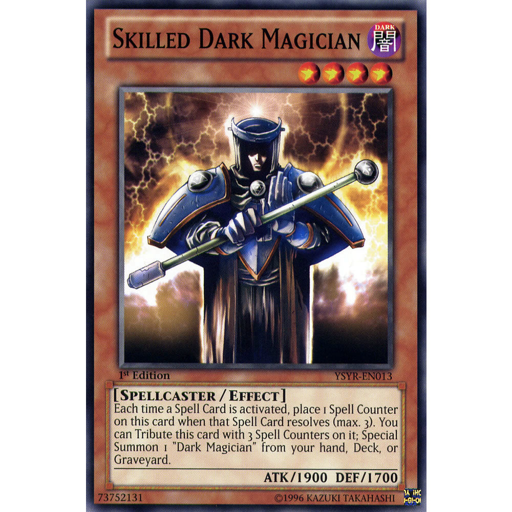 Skilled Dark Magician YSYR-EN013 Yu-Gi-Oh! Card from the Yugi Reloaded Set