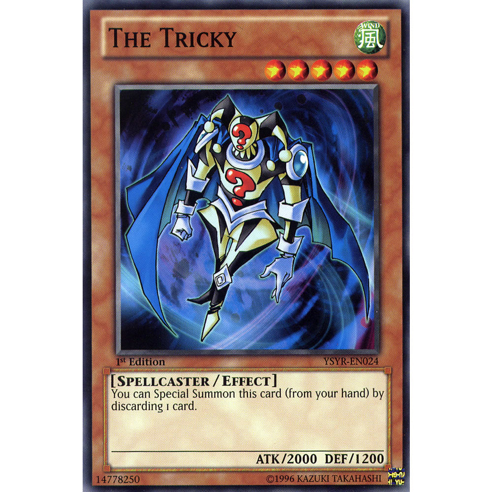The Tricky YSYR-EN024 Yu-Gi-Oh! Card from the Yugi Reloaded Set