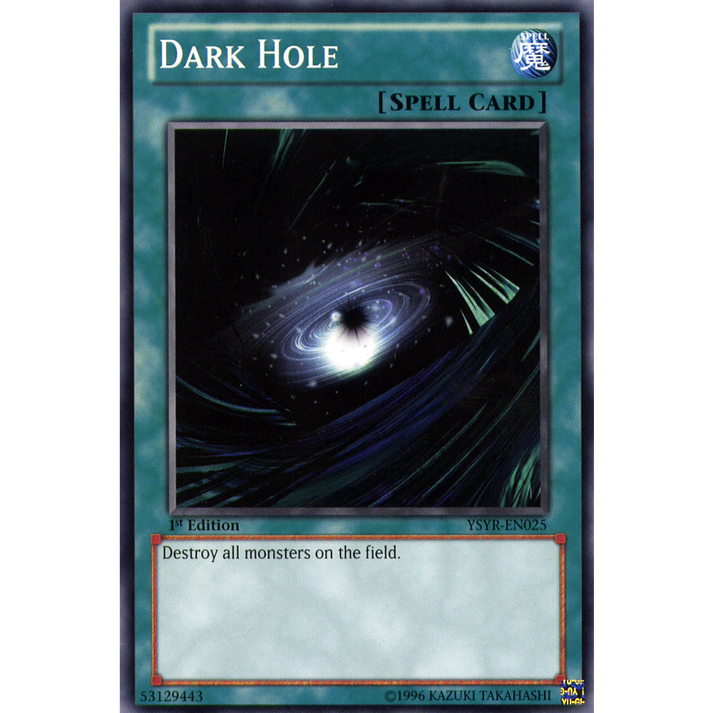 Dark Hole YSYR-EN025 Yu-Gi-Oh! Card from the Yugi Reloaded Set