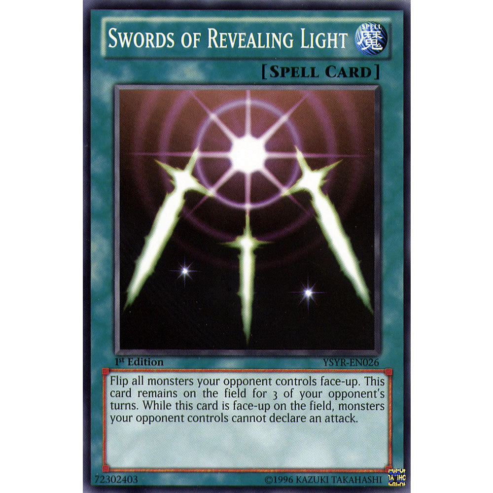 Swords of Revealing Light YSYR-EN026 Yu-Gi-Oh! Card from the Yugi Reloaded Set