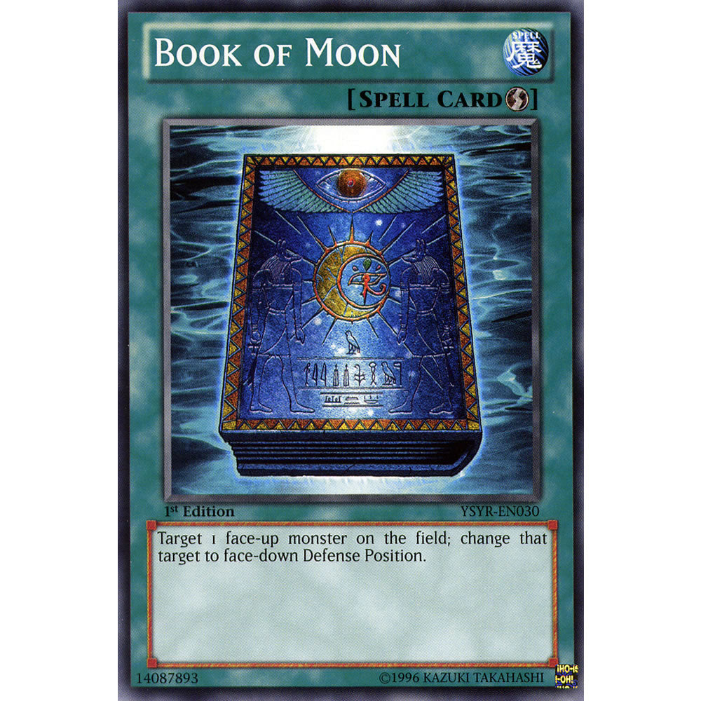 Book of Moon YSYR-EN030 Yu-Gi-Oh! Card from the Yugi Reloaded Set