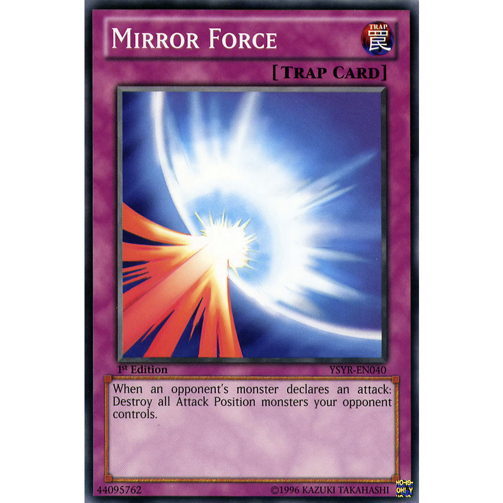 Mirror Force YSYR-EN040 Yu-Gi-Oh! Card from the Yugi Reloaded Set