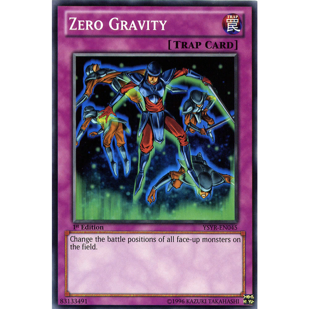 Zero Gravity YSYR-EN045 Yu-Gi-Oh! Card from the Yugi Reloaded Set