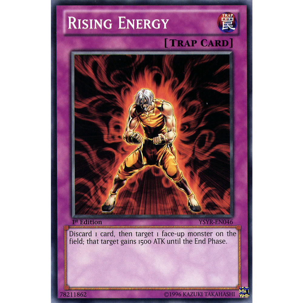 Rising Energy YSYR-EN046 Yu-Gi-Oh! Card from the Yugi Reloaded Set