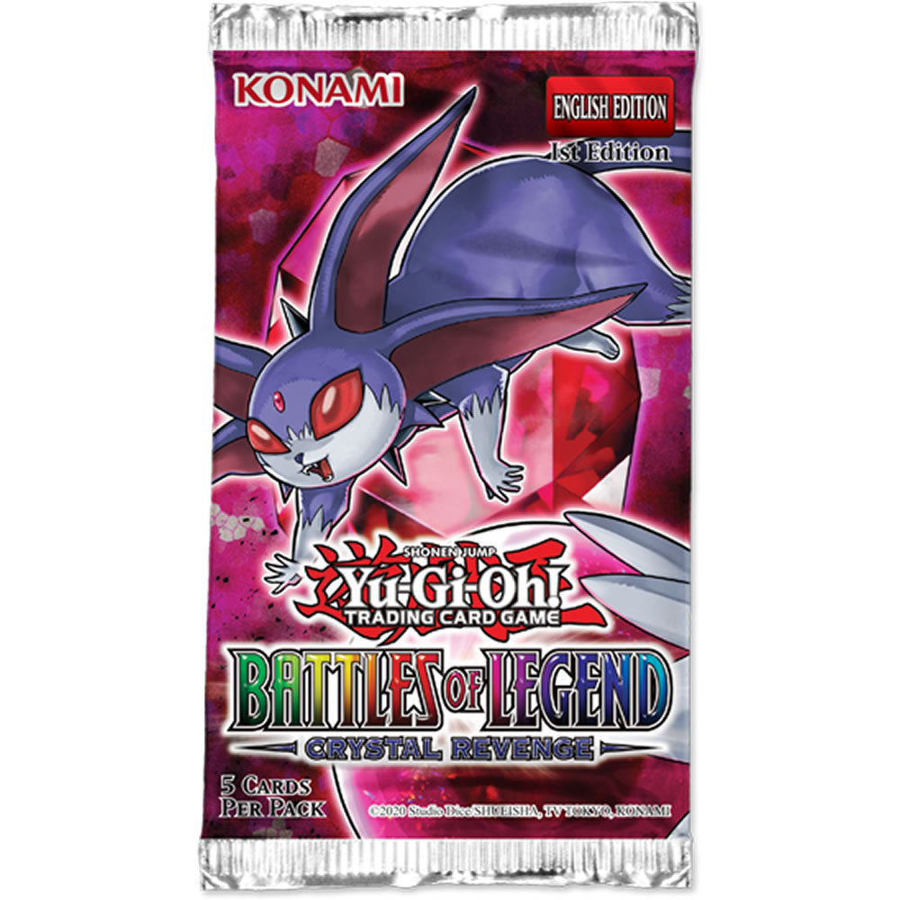 Yu-Gi-Oh! Battles of Legend: Crystal Revenge Booster Pack