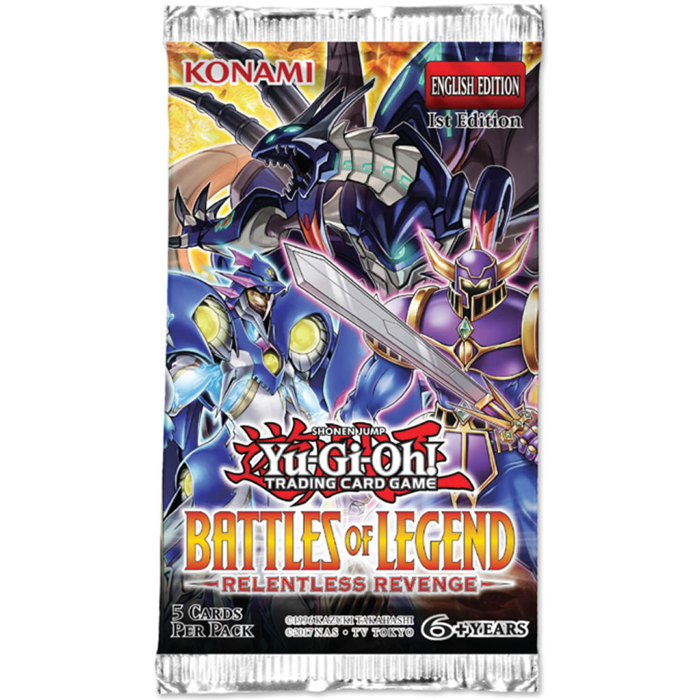 Yu-Gi-Oh! Battles Of Legend: Relentless Revenge Booster Pack